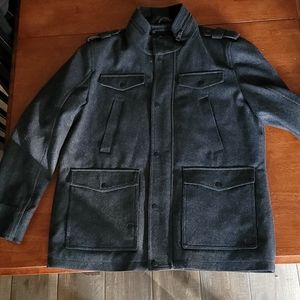 Mens grey guess jacket